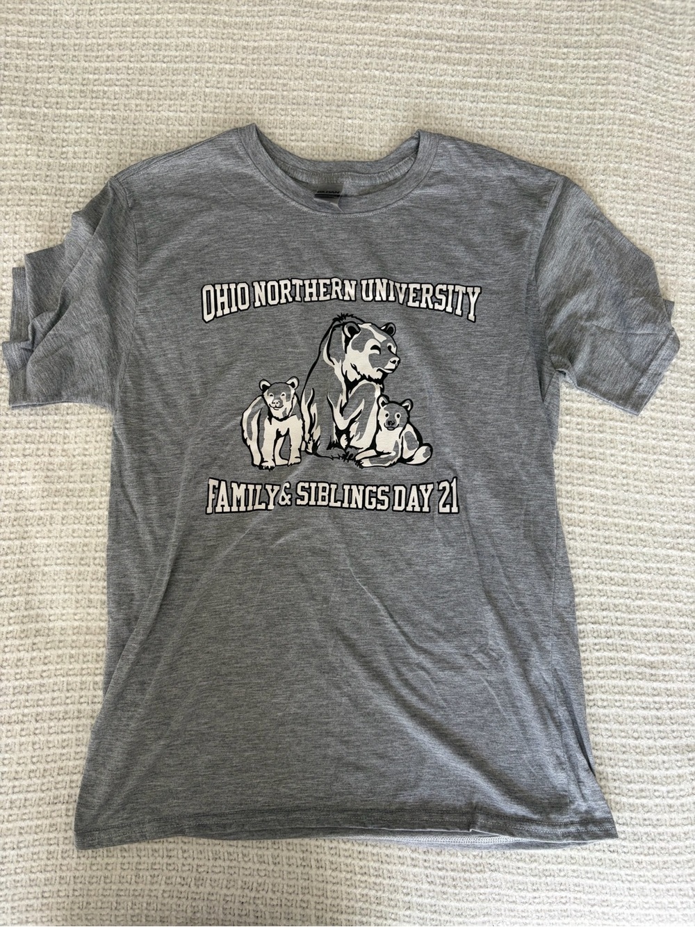 Gildan Gray Ohio Northern University Graphic Tee